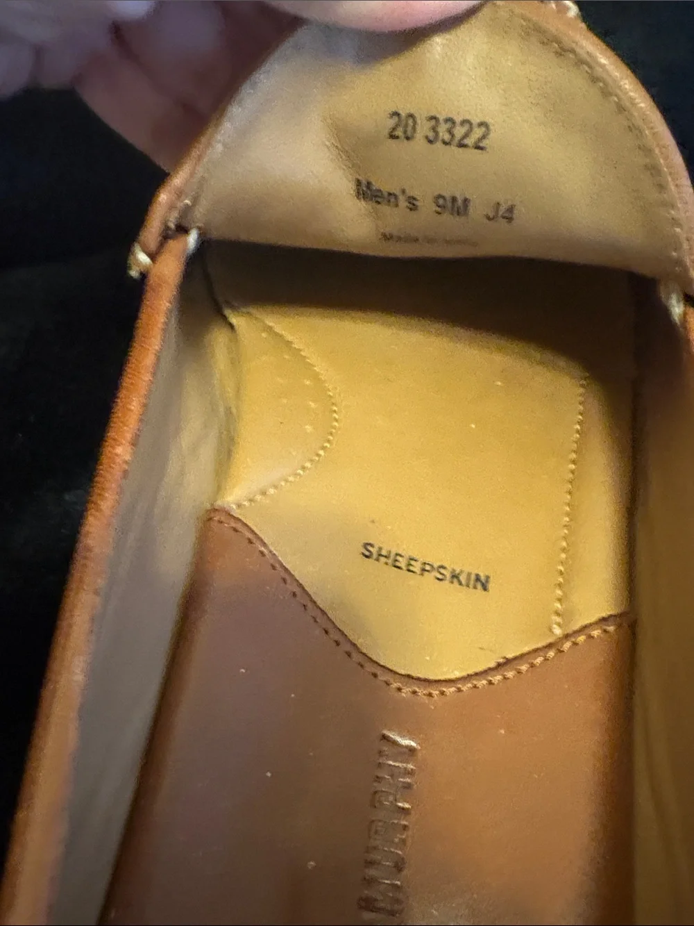 Johnston & Murphy Cognac Leather Tassel Loafers